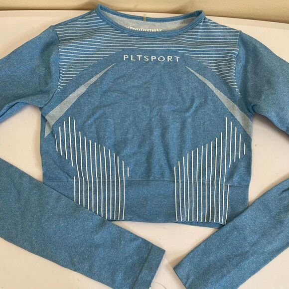 New!PrettyLittleThing| Activewear Set| Steel blue - Picture 10 of 11